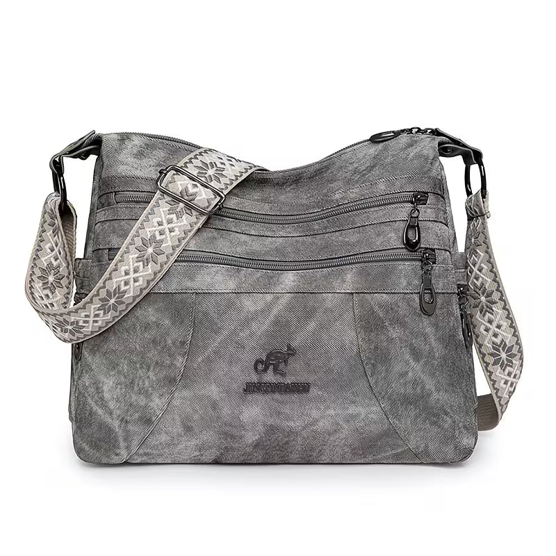 Retro Bohemian "Artisan" Large Capacity Crossbody.