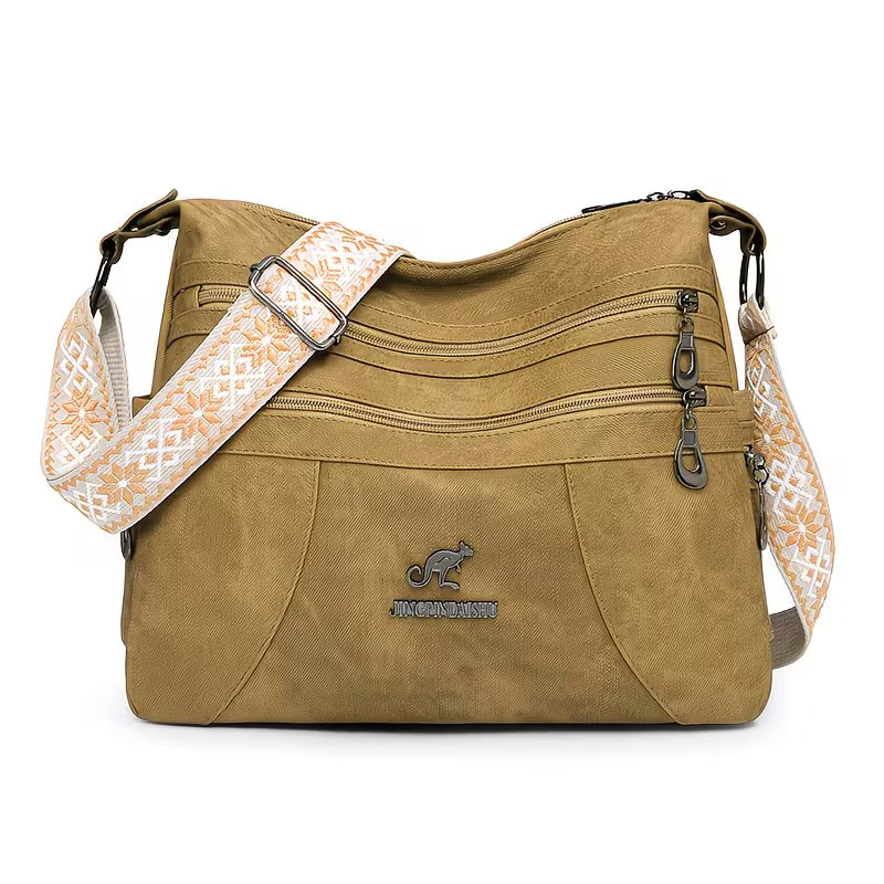 Retro Bohemian "Artisan" Large Capacity Crossbody.