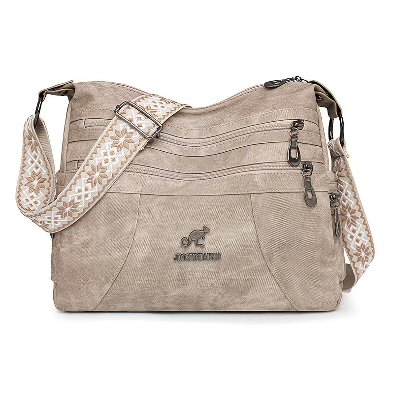 Retro Bohemian "Artisan" Large Capacity Crossbody.