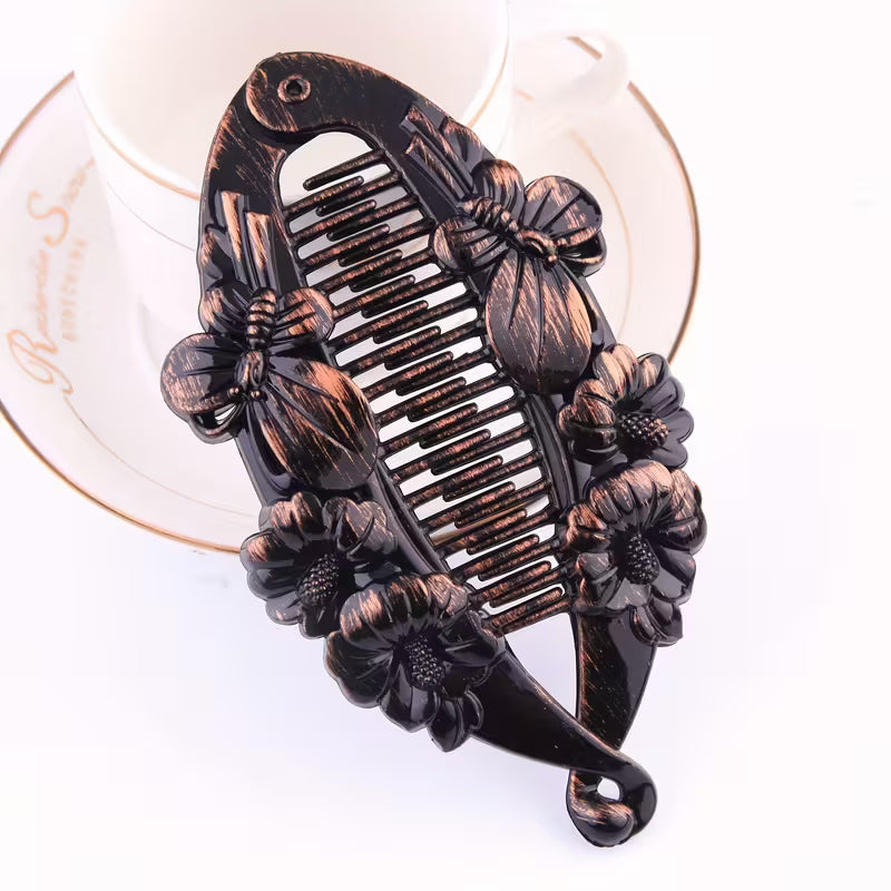 Retro Fish Hair Clip.