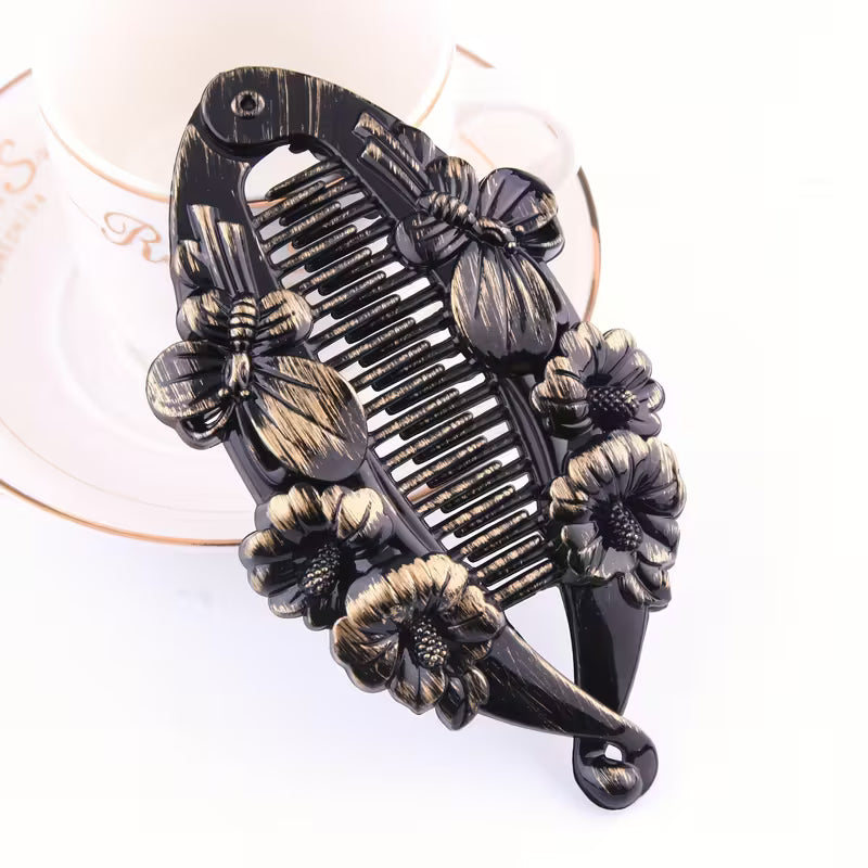 Retro Fish Hair Clip.