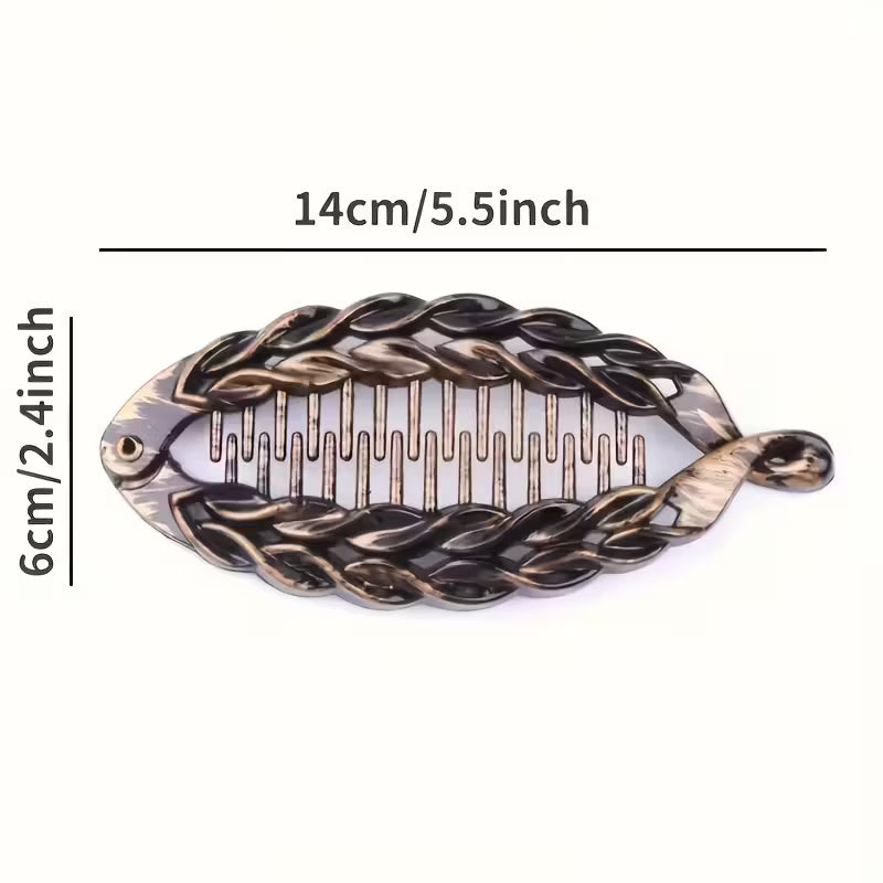 Retro Fish Hair Clip.