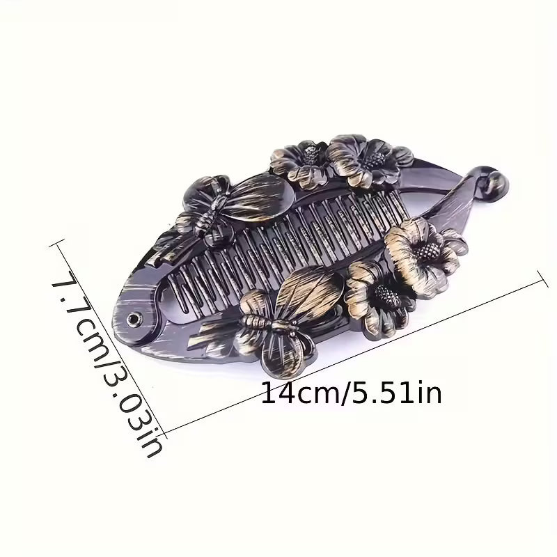 Retro Fish Hair Clip.