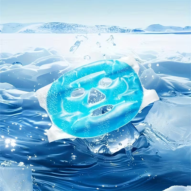 Reusable Hot & Cold Ice Pack for De-Puffing & Relaxation.