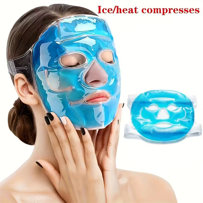 Reusable Hot & Cold Ice Pack for De-Puffing & Relaxation.