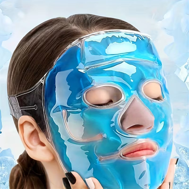 Reusable Hot & Cold Ice Pack for De-Puffing & Relaxation.
