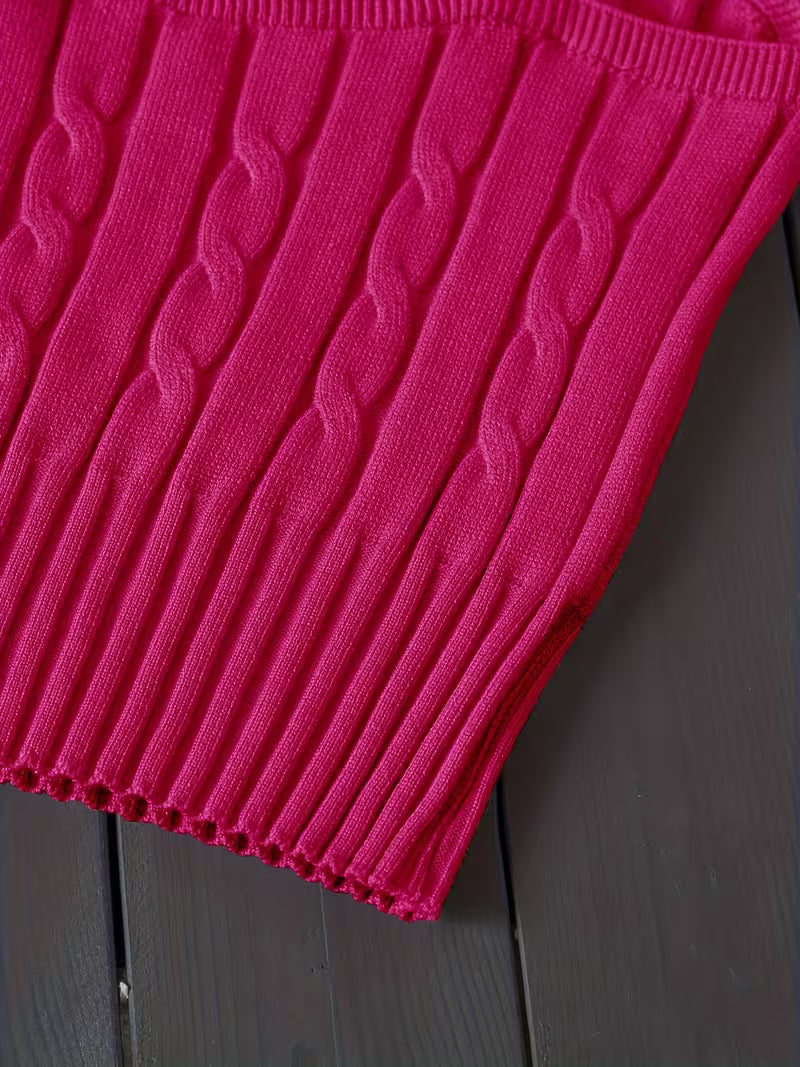 Ribbed V-Neck Tank Top.