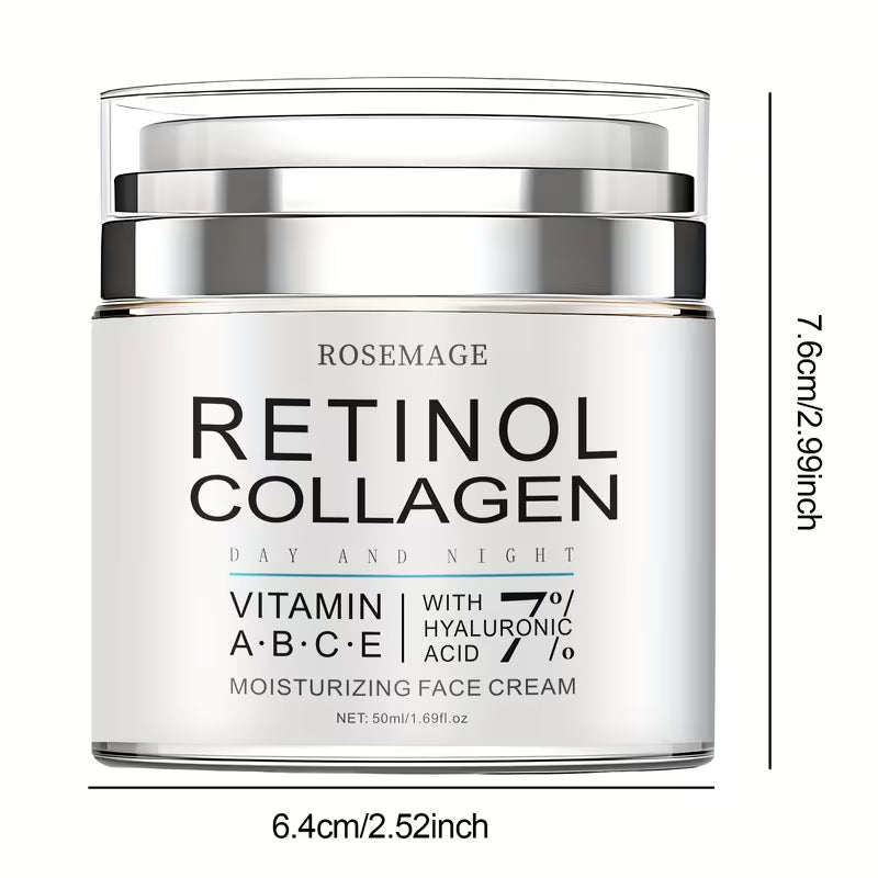 Rich Hydrating Collagen & Vitamin-Enriched Face Cream for Sensitive Skin.