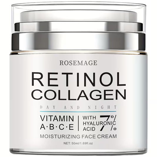Rich Hydrating Collagen & Vitamin-Enriched Face Cream for Sensitive Skin.