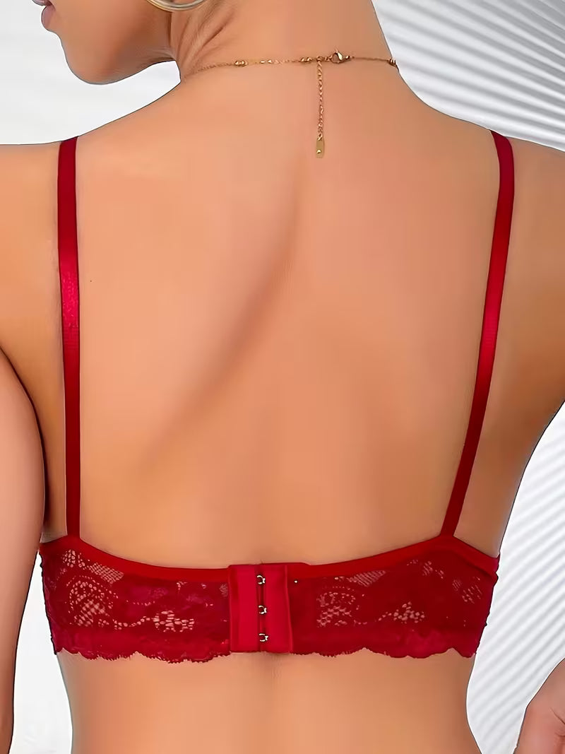 Romantic Lace Balconette Bra.