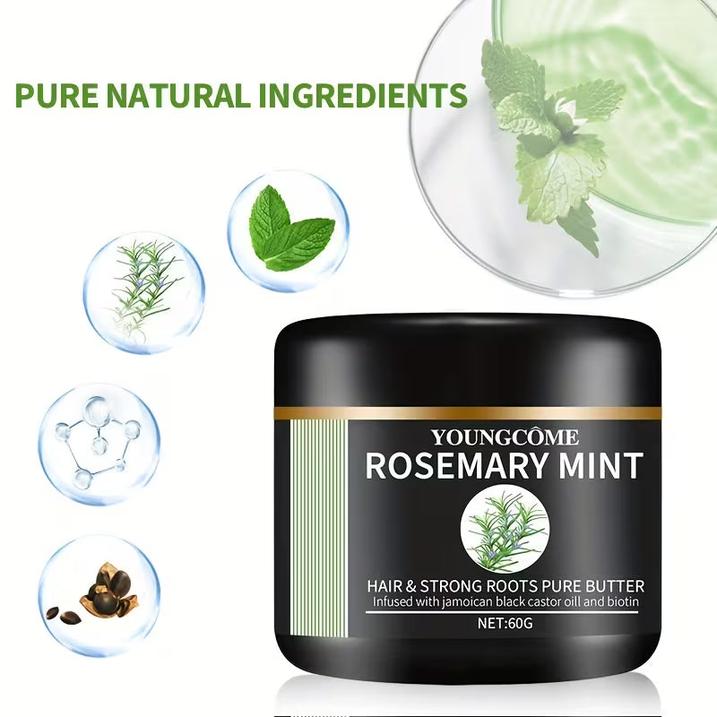 Rosemary Mint Strengthening Hair Cream.