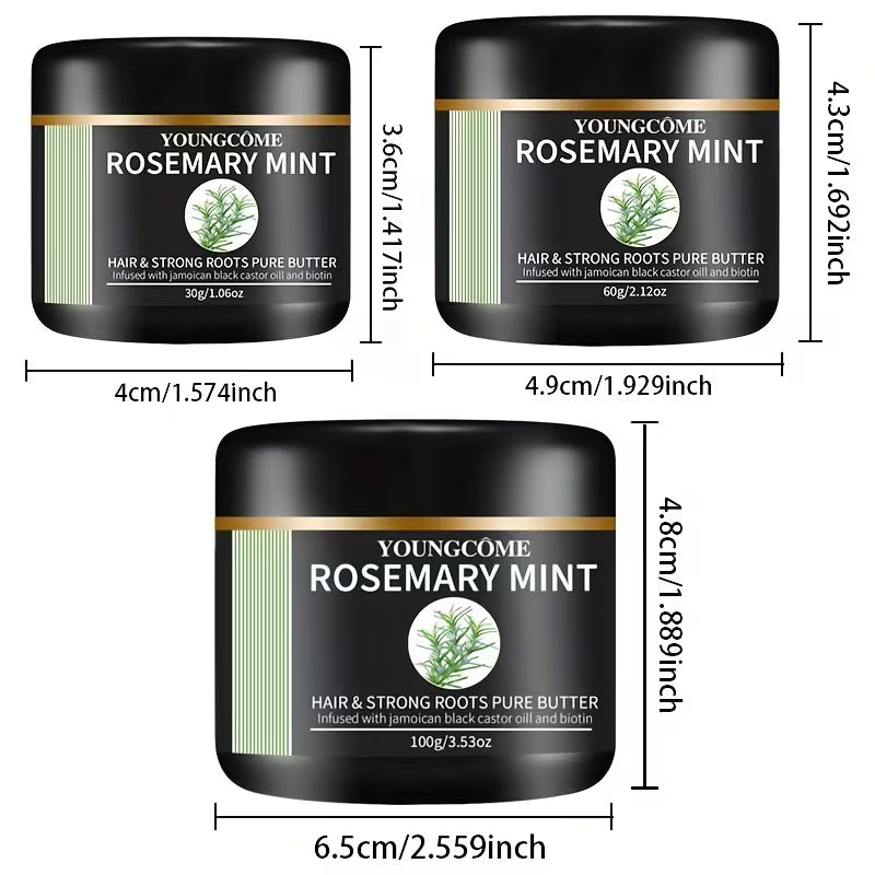 Rosemary Mint Strengthening Hair Cream.