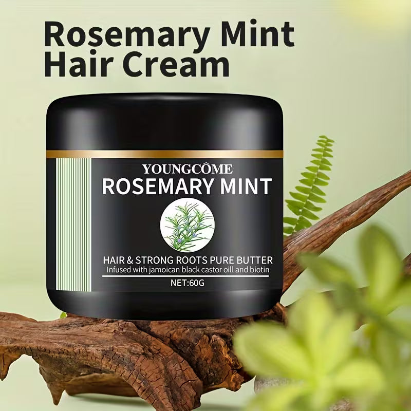 Rosemary Mint Strengthening Hair Cream.