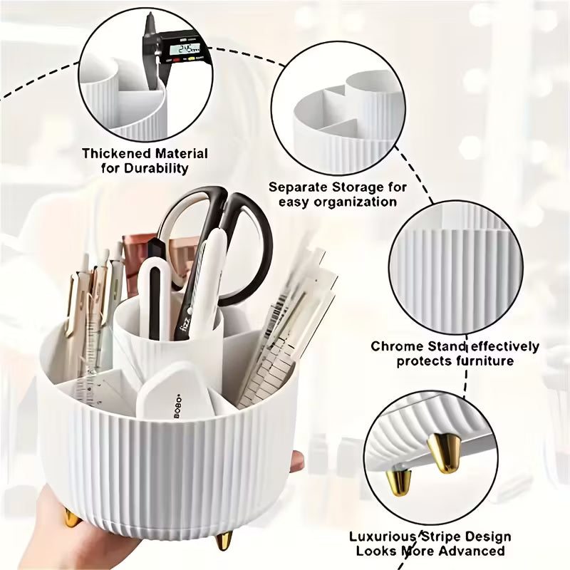 Rotating Makeup Organizer.