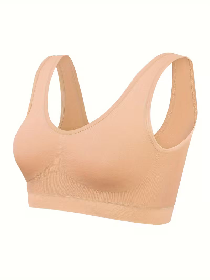 Seamless High-Support Sport Bra.