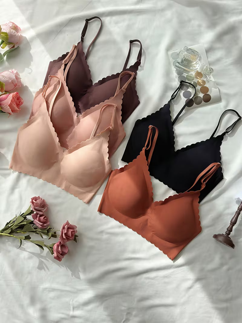 Seamless Wireless Sleep & Home Bras.