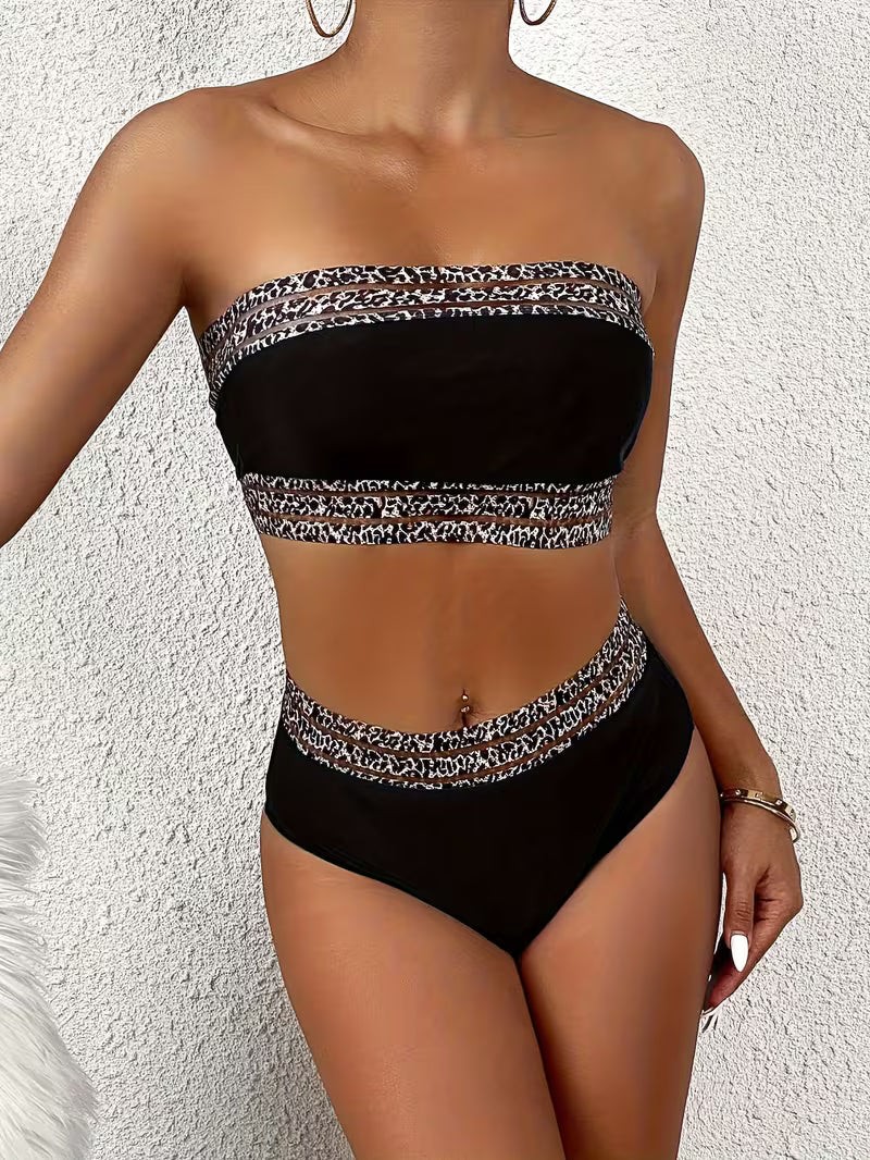 Sexy Leopard Print Bikini.