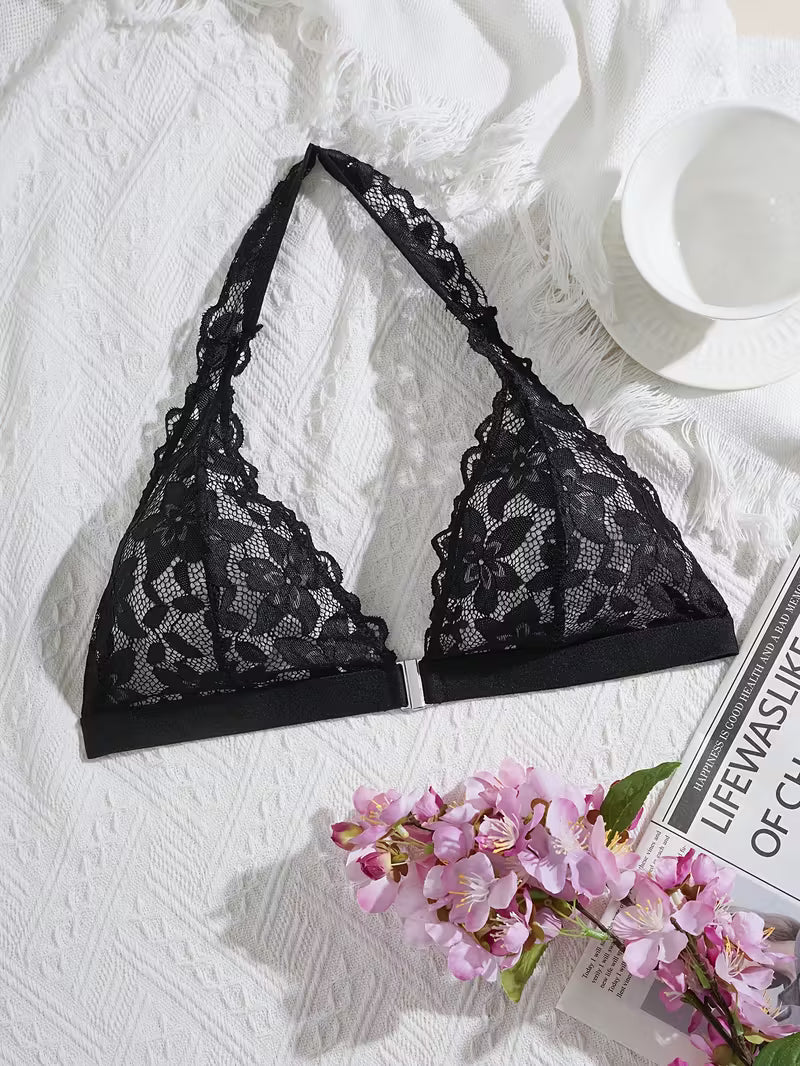 Sexy Three-Dimensional Lace Backless Bras.