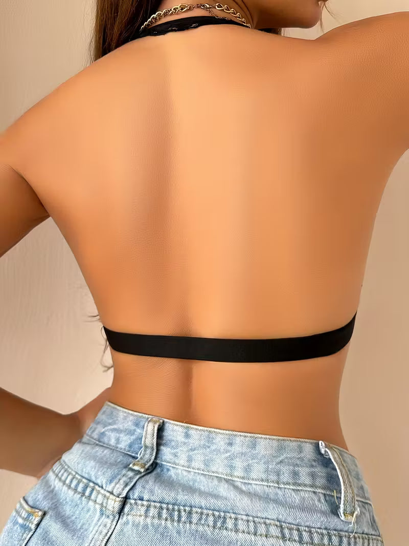 Sexy Three-Dimensional Lace Backless Bras.