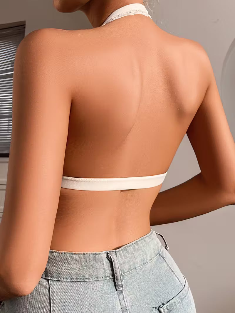 Sexy Three-Dimensional Lace Backless Bras.