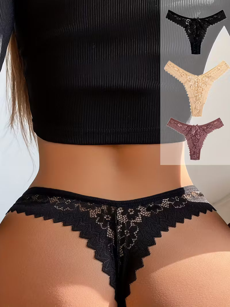 Sexy Breathable V-Strings Panties