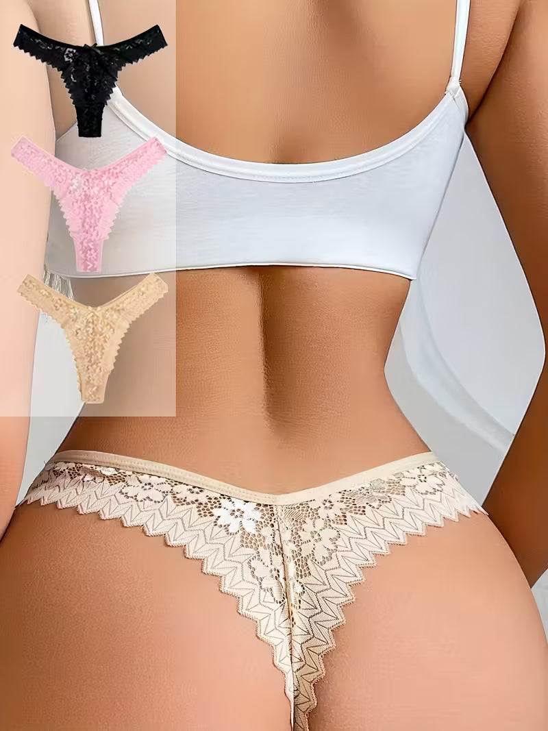 Sexy Breathable V-Strings Panties