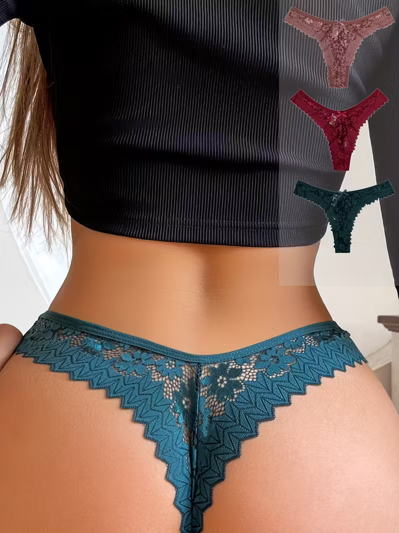Sexy Breathable V-Strings Panties