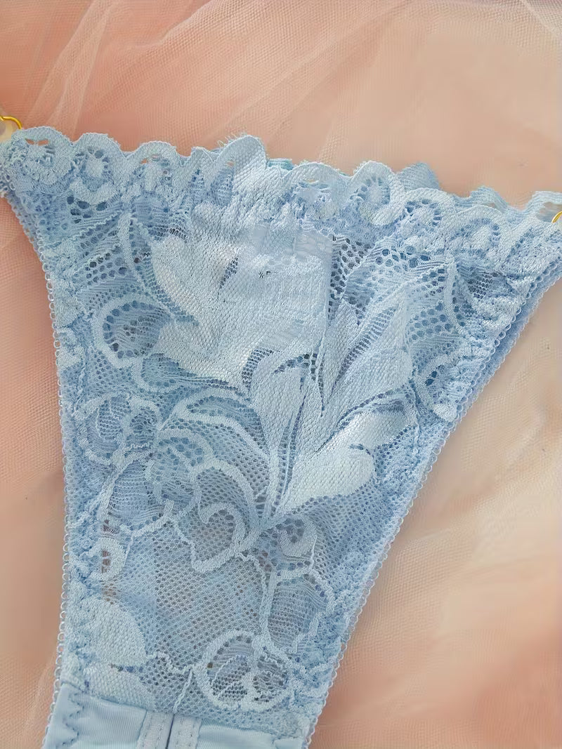 Signature 2-Piece Knit Lingerie Set.