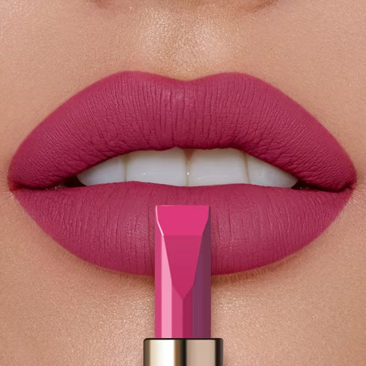 Silky Long-Wear Formula Velvet Muse Matte Lipstick.