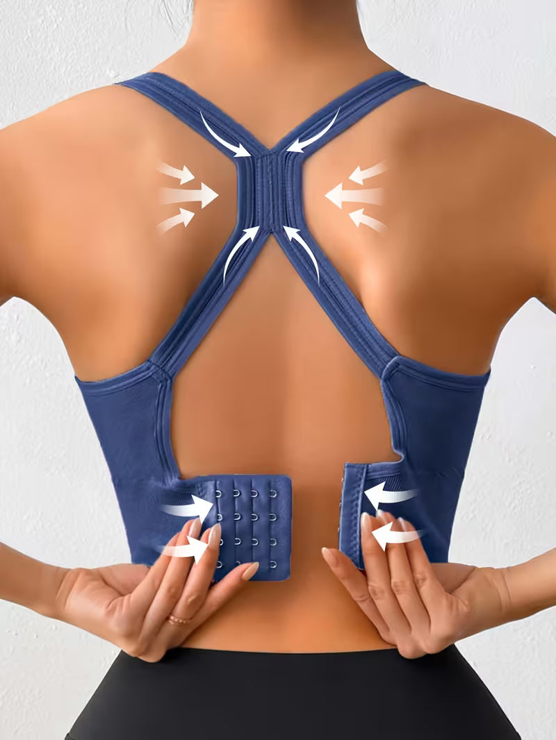Single Layer Full Coverage Seamless Sports Bras.