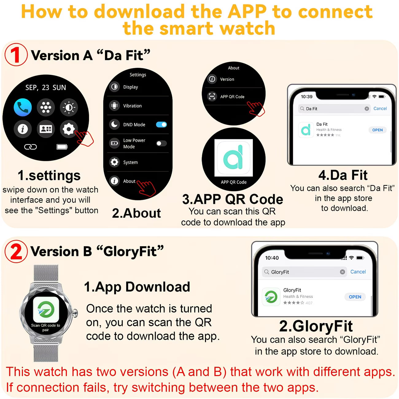 Smartwatch – Wireless Calling, Weather Alerts & Personalized Health Suite.