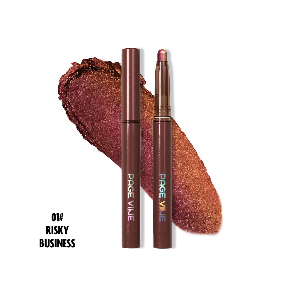 Smooth-Glide Shimmer Eyeshadow Stick.