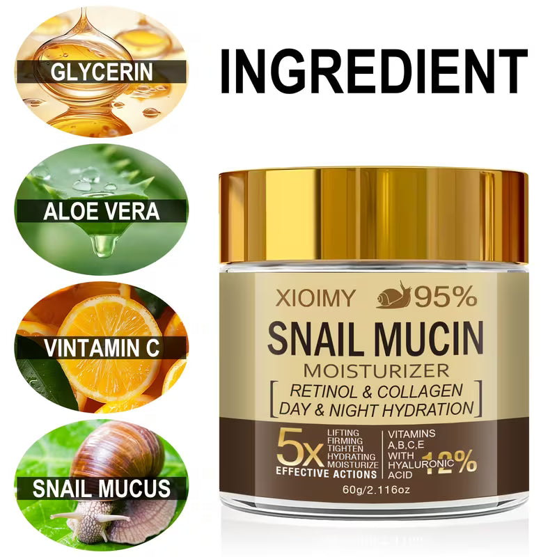 Smoothing Brightening Vitamin C & Collagen Lift for Glowing Skin Cream.