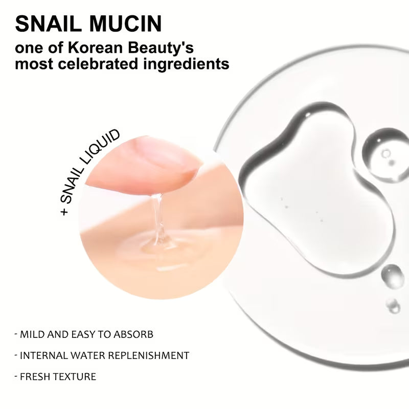 Snail Mucin Serum for Plump And Hydrate Skin.