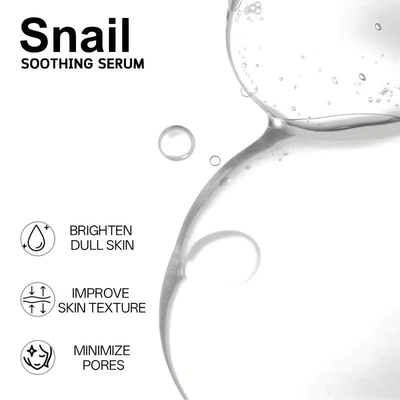 Snail Mucin Serum for Plump And Hydrate Skin.