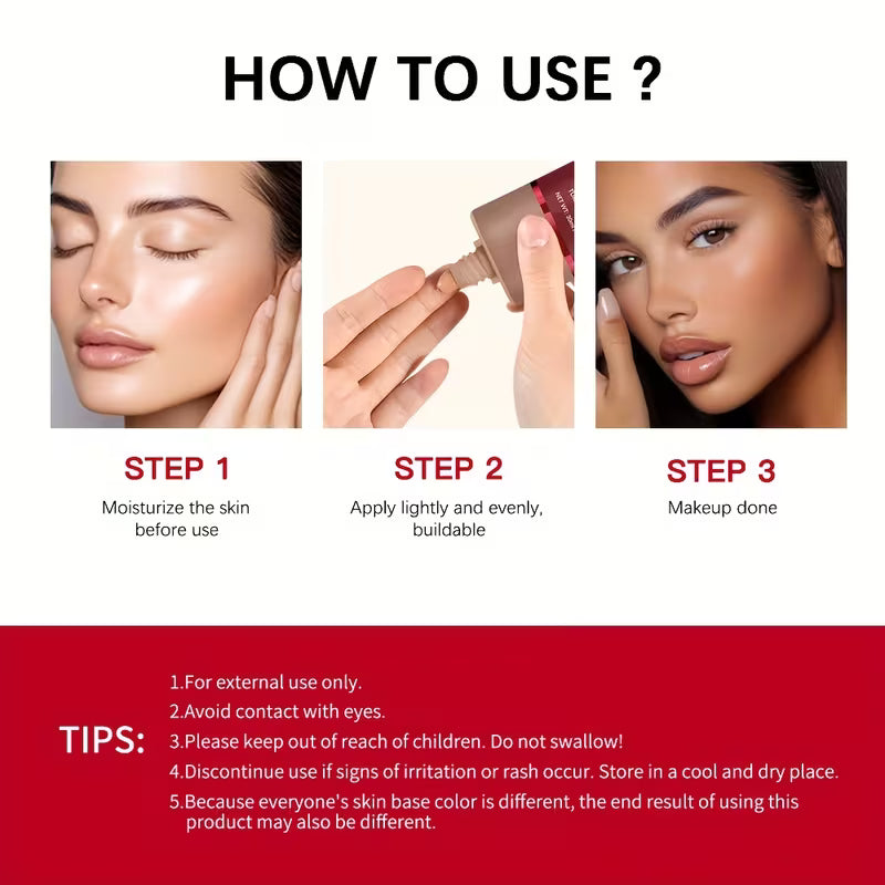 Soft-Focus Matte Liquid Foundation All-Day Smoothness.