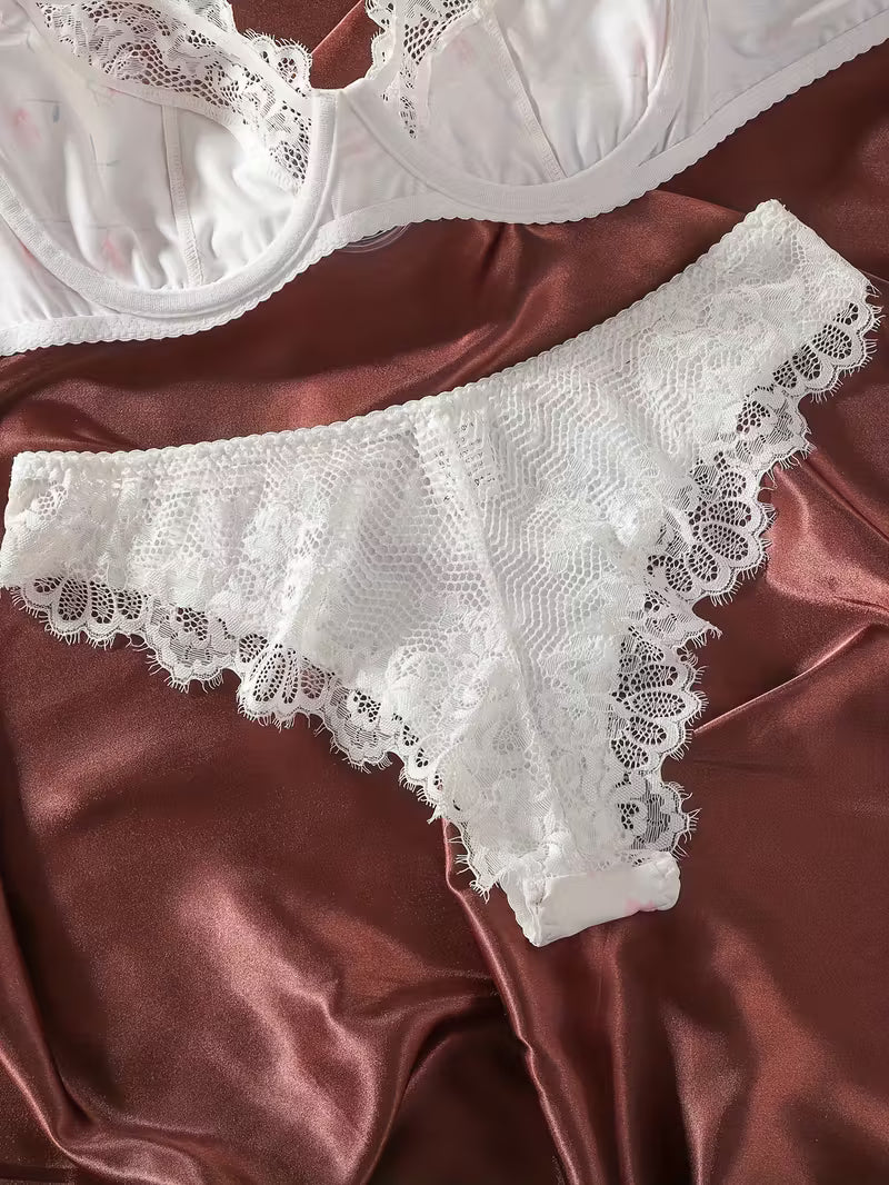 Soft-Knit Bra & Matching Panty.