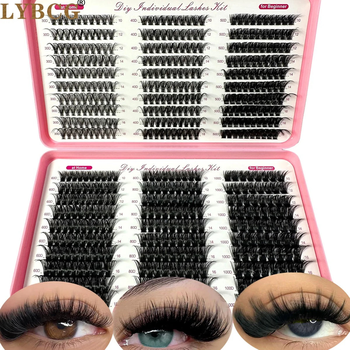 Soft Fluffy Lash Clusters