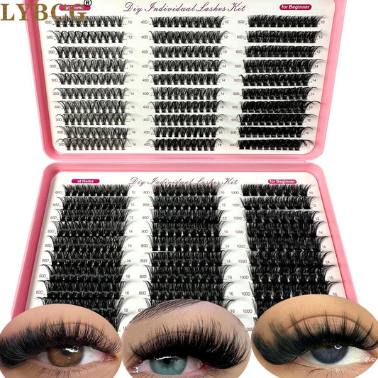 Soft Fluffy Lash Clusters