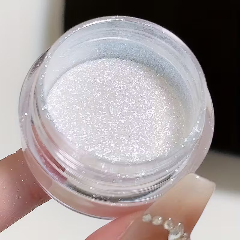 Soft Glittery Flower Snow Highlighter.
