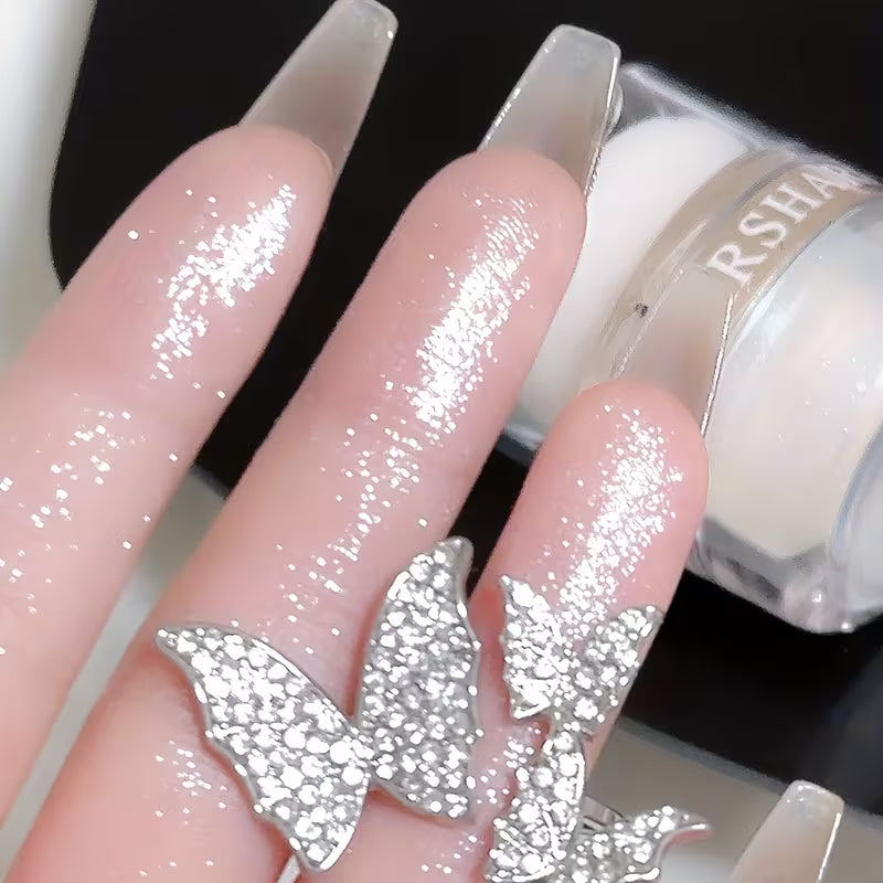 Soft Glittery Flower Snow Highlighter.