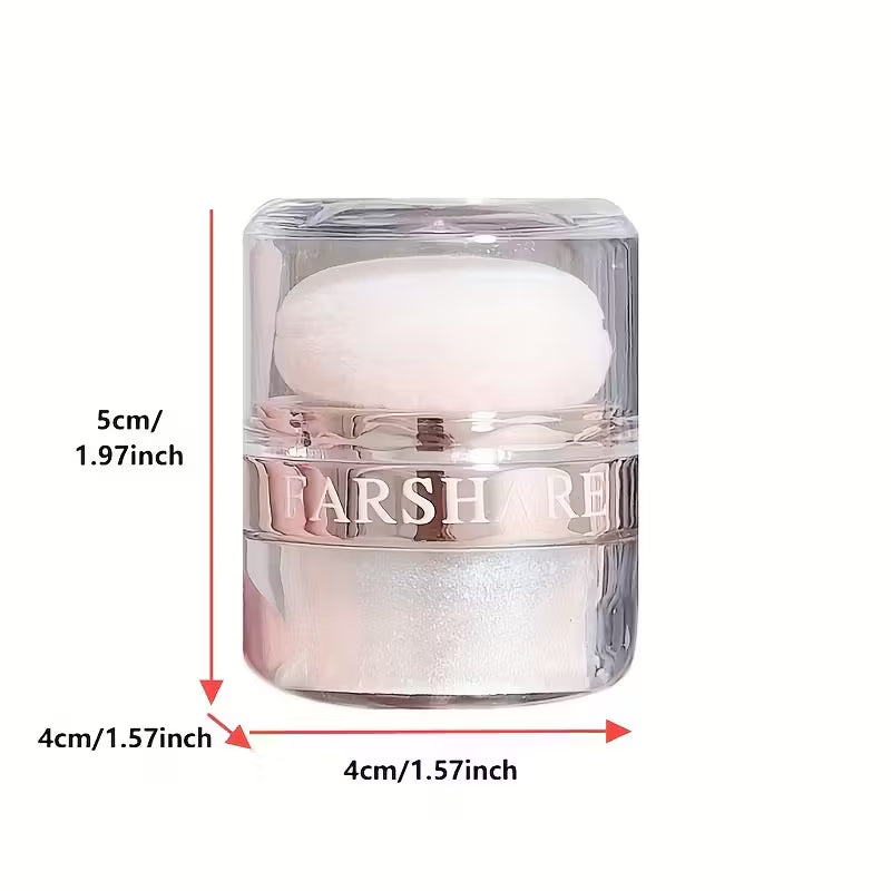 Soft Glittery Flower Snow Highlighter.