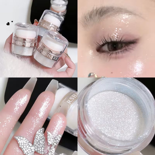 Soft Glittery Flower Snow Highlighter.