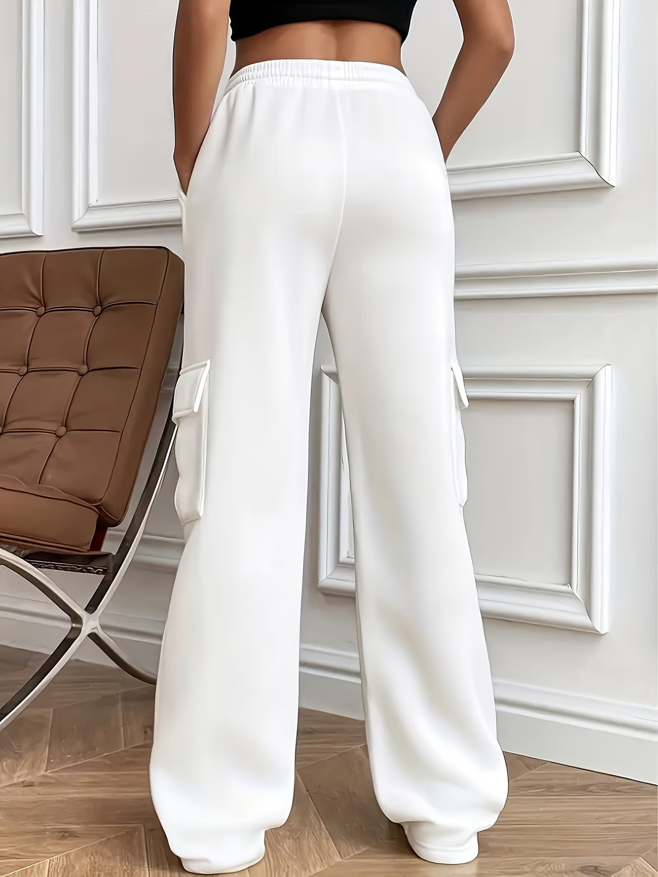 Solid Color Elegance Joggers.