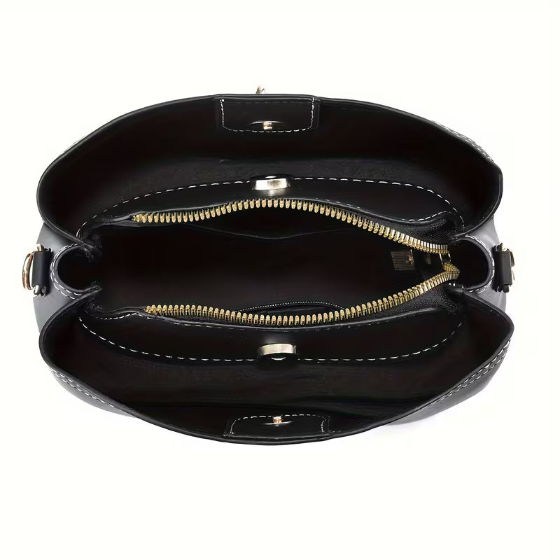 Sovereign Butterfly Bucket Sculpted Faux Leather Urban Handbags.