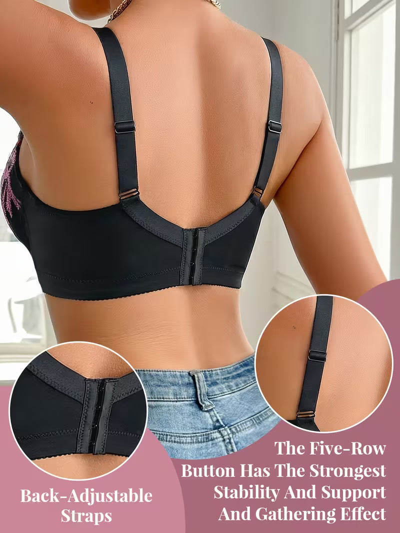 Steel Boning & Underwire Push-Up Bras.