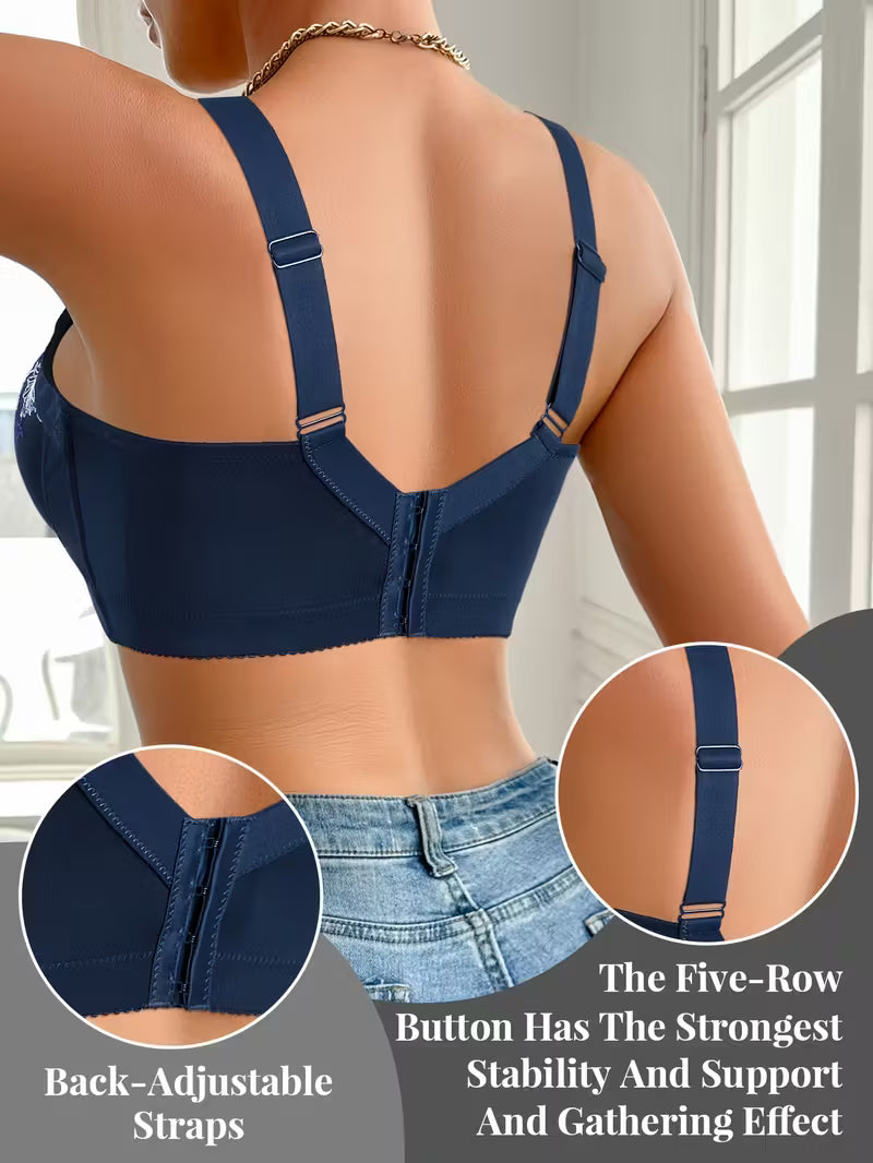 Steel Boning & Underwire Push-Up Bras.