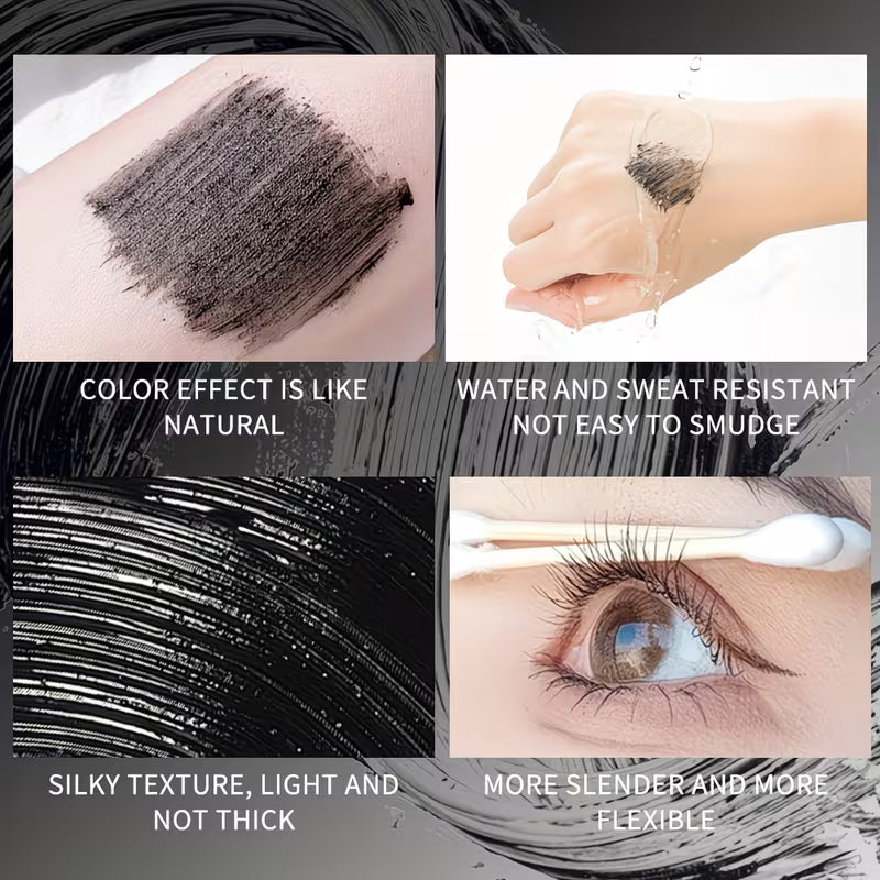 Steel Tube Mascara Waterproof & Sweat-Proof Formula for Volumizing.