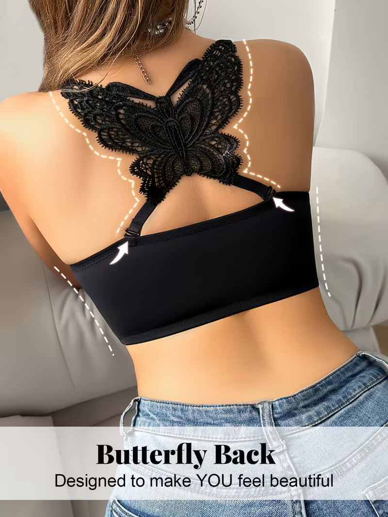 Stylish Butterfly-Back Bras.