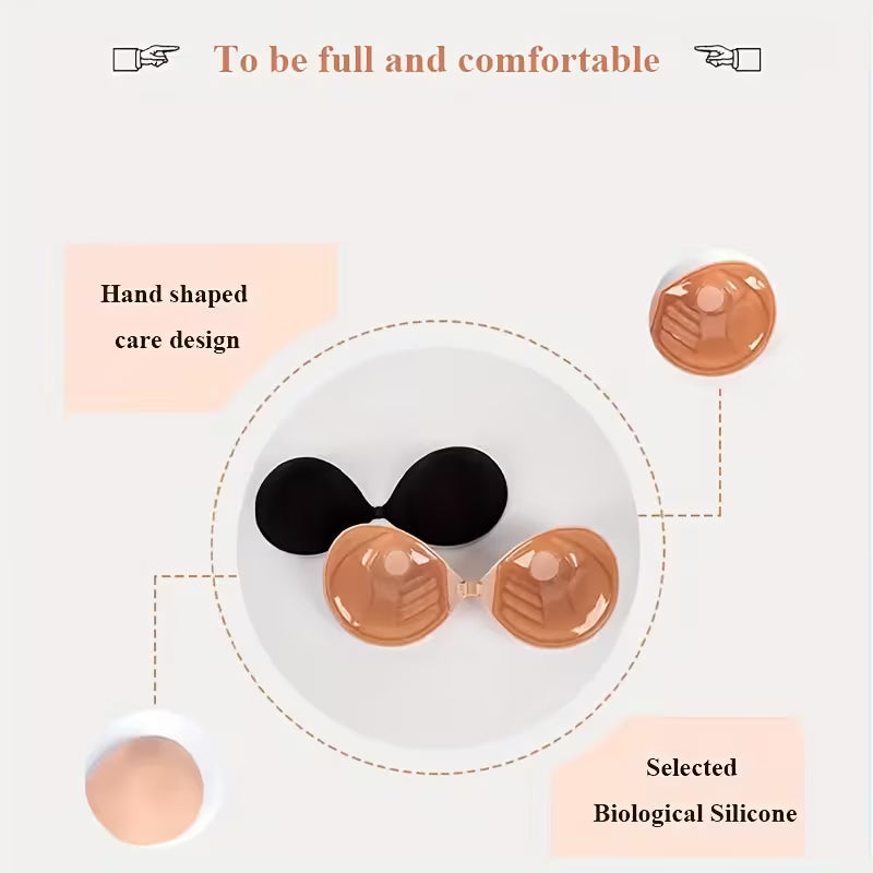 Thickened Silicone Invisible Bra Patches.